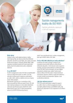 Systém managementu kvality dle ISO 9001